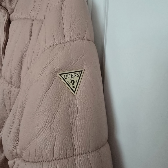 Guess Vegan Leather Puffer - Picture 6 of 10